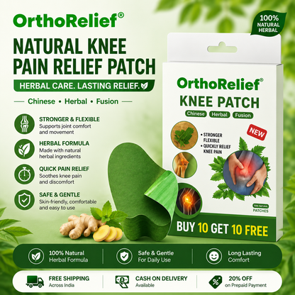 Herbal Knee Patches (Pack of 20, 40)